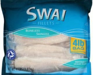 Swai fillet IQF Sam (Walmart group)
